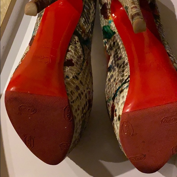 Christian Louboutin Highness 160 Python Carnaval - Picture 9 of 9